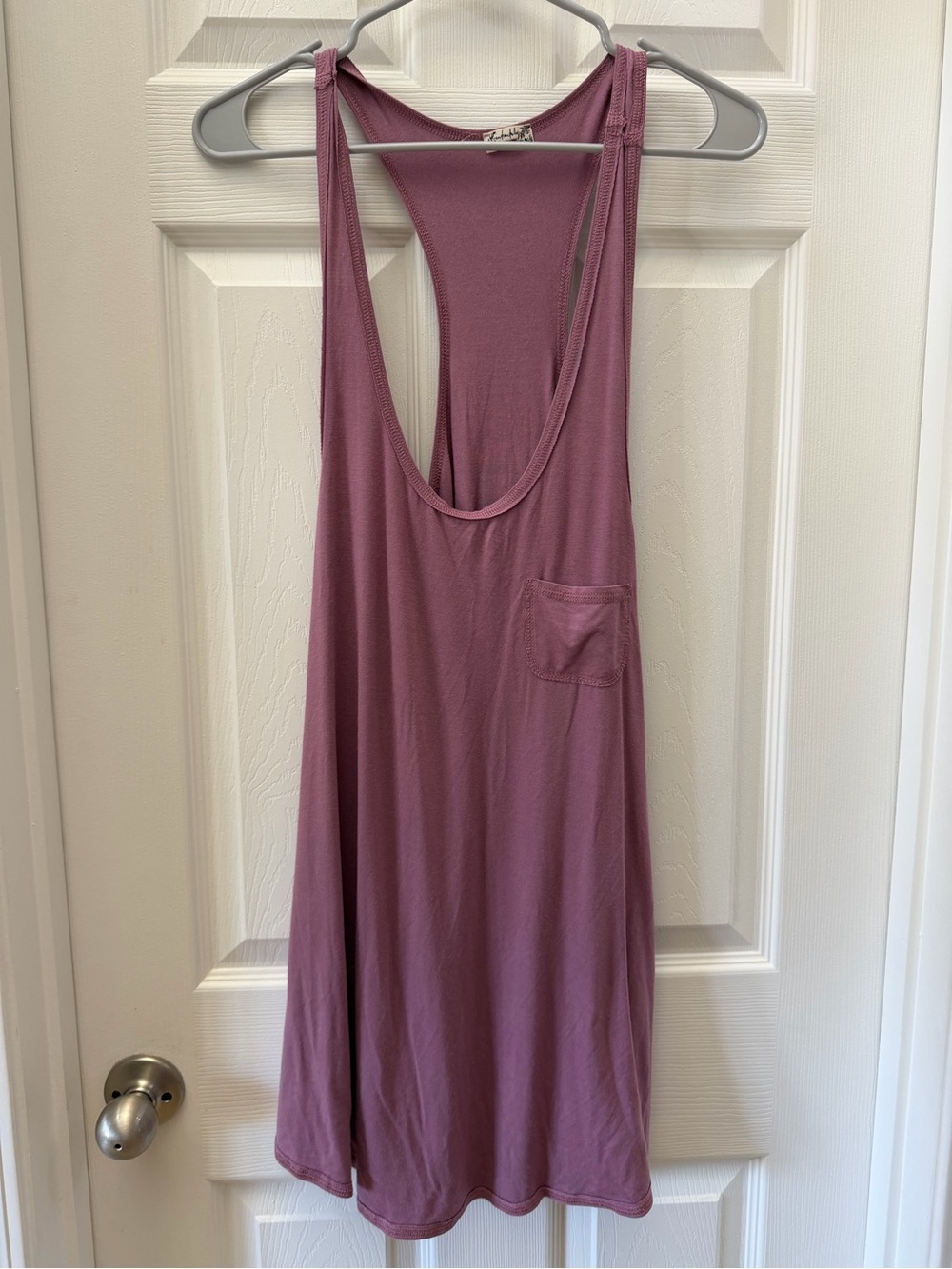 Intimately Free People Mauve Racerback Pocket Tank Dress Size XL